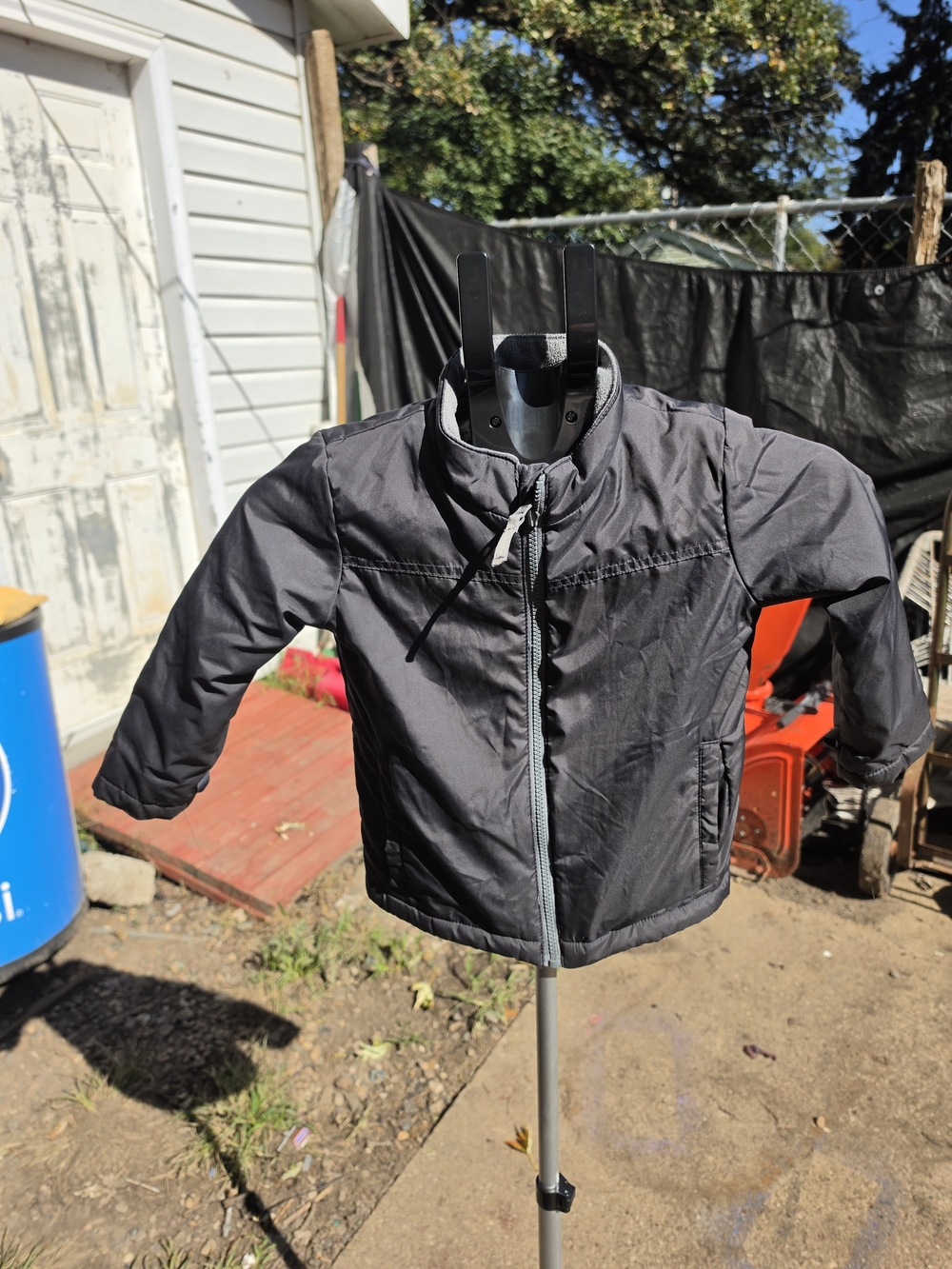 Cat & Jack Black Kids Puffer Jacket